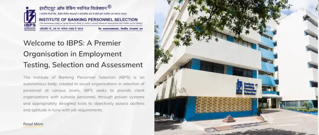 IBPS Official Website